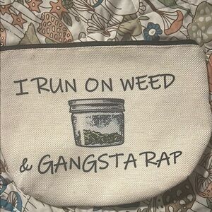 Canvas Pouch or Travel Pouch or Makeup Pouch